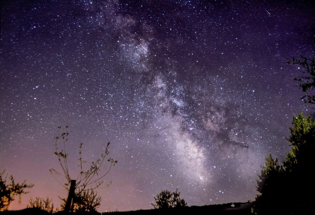 Milky Way in Tuscany