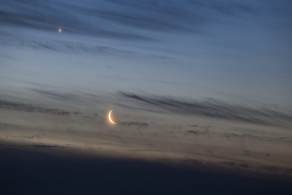Congiunzione Luna Venere