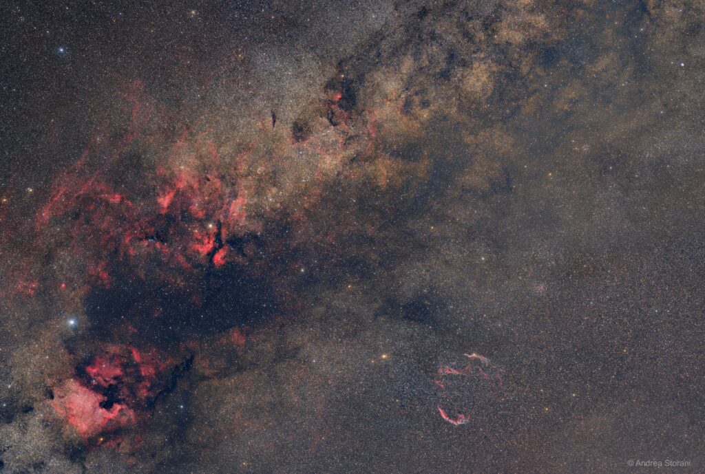 Via Lattea nel Cigno