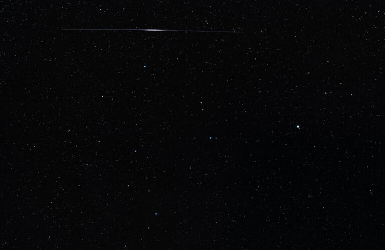 Iridium Flare in Bootes