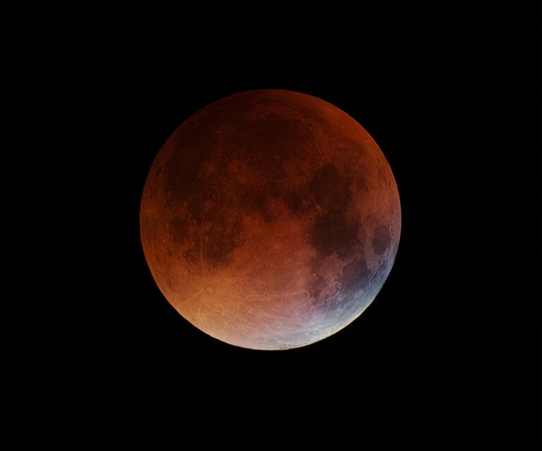 La Frangia di Ozono durante l’Eclisse Totale di Luna
