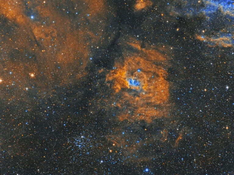 NGC 7635 Bubble Nebula & M52