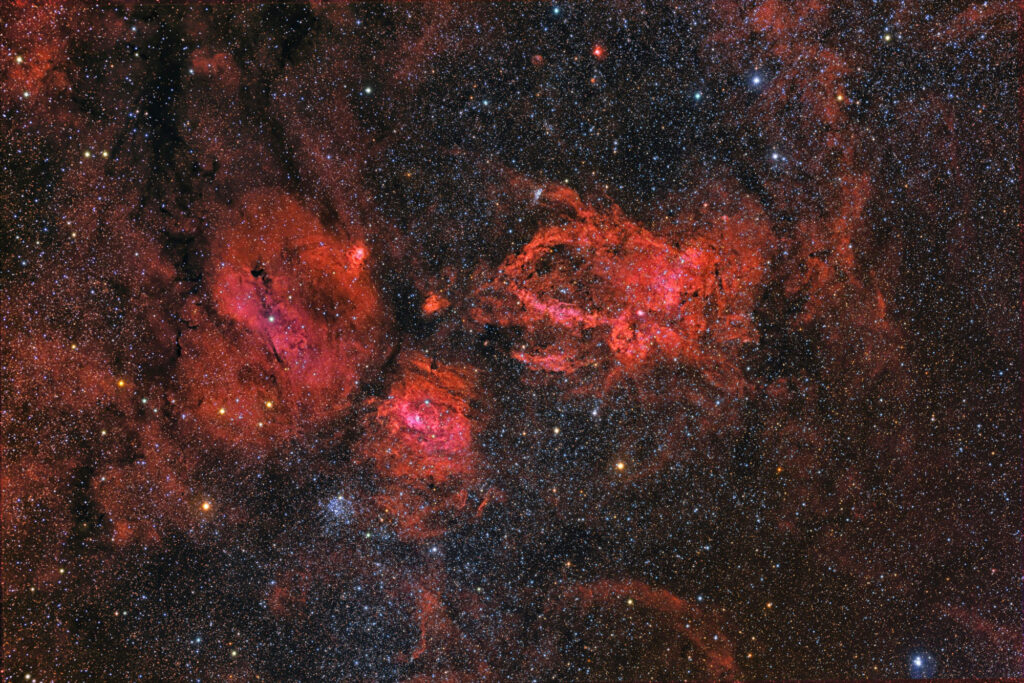 NGC7635 Ha Widefield