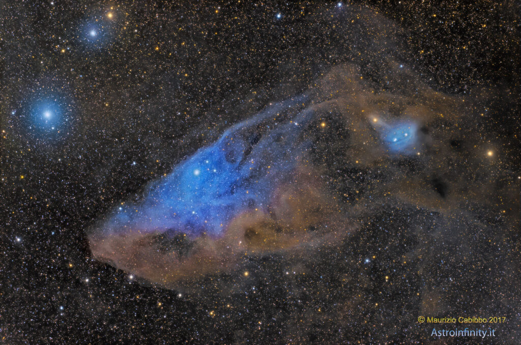 IC4592 "Blue Horse Head" Nebula