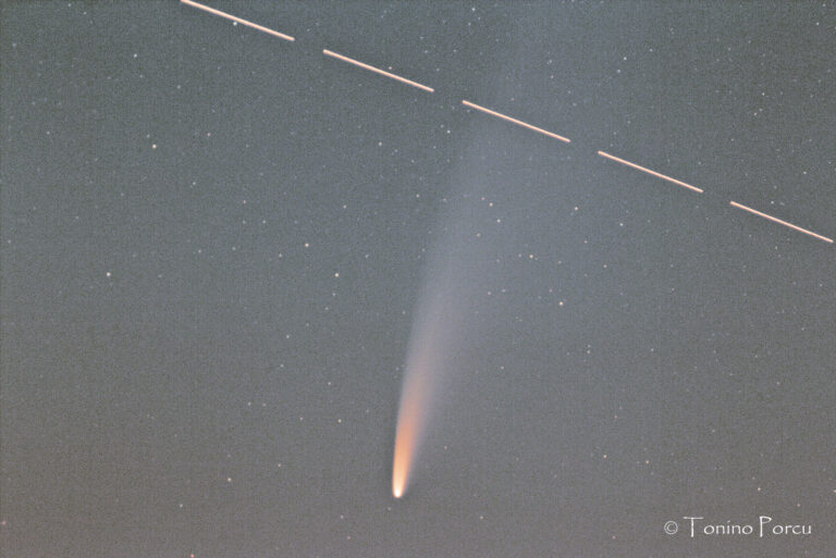 ISS e C/2020 F3 (Neowise) dalla Sardegna