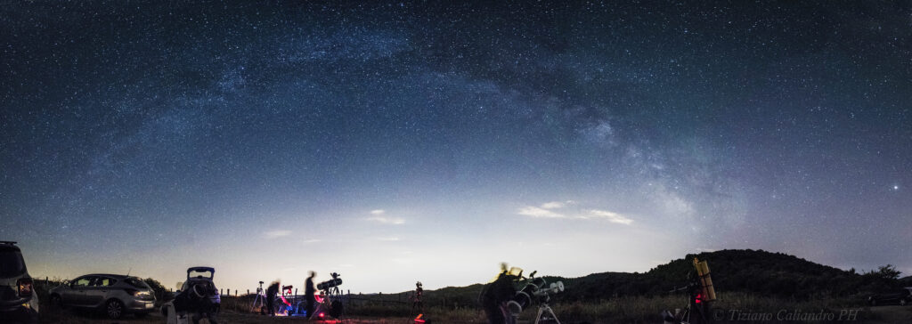 Esplosione della via lattea