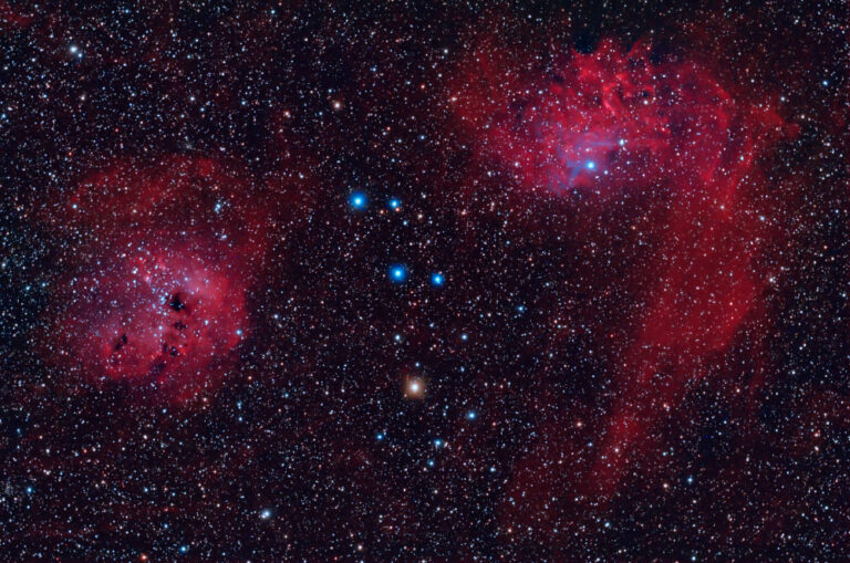 Complesso nebulare nell’Auriga IC-410 IC-405
