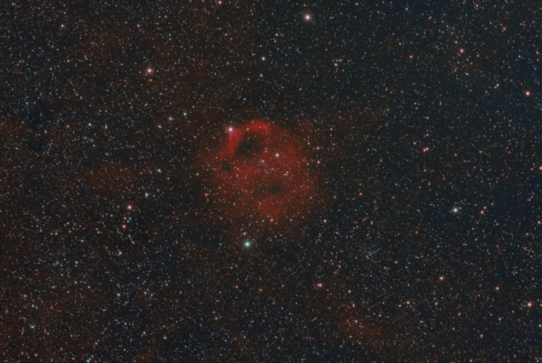 Nebulosa a emissione SH2-173 "Il fantasma dell’opera"