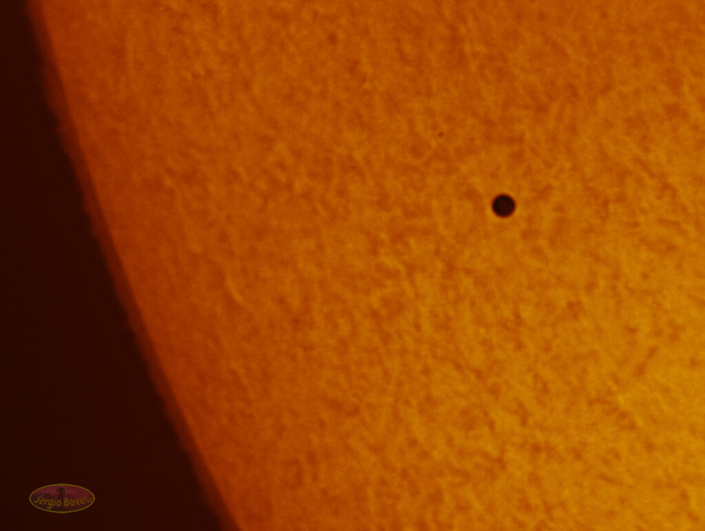 Transito di Mercurio sul sole