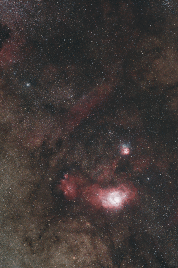 Campo largo su Laguna e Trifida