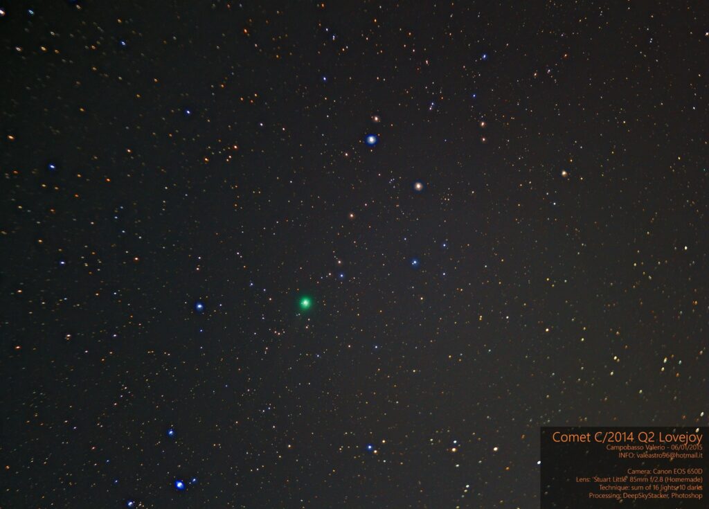 Cometa C/2014 Q2 Lovejoy