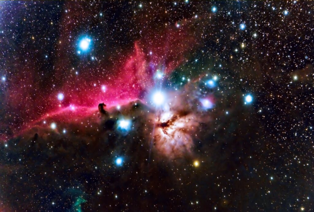 Flame e Horse Nebula