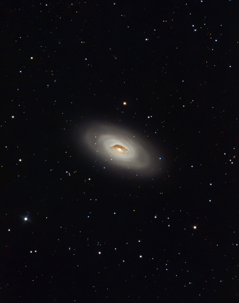 M64 – NGC 4826 Galassia Occhio Nero – Black Eye Galaxy