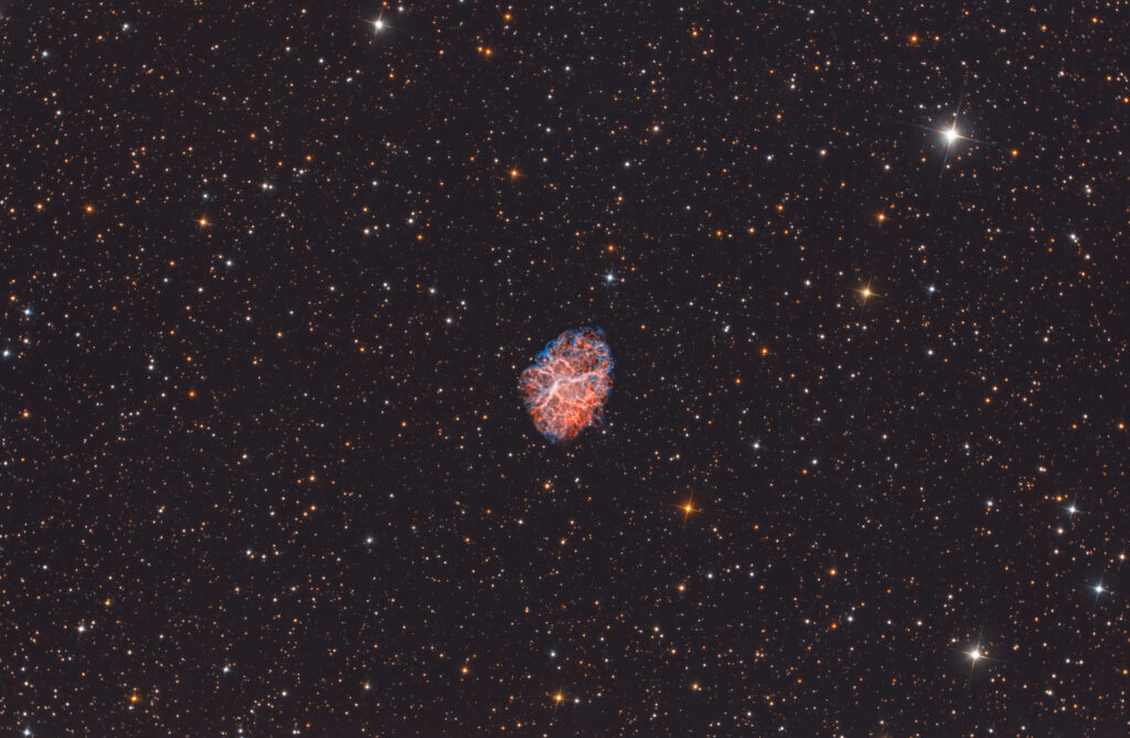 m81 nebulosa granchio