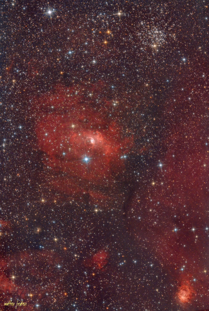 Ngc 7635, ngc 7538 e M52