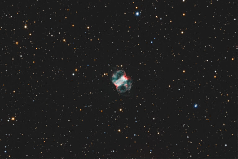M76 Narrow Ha:Oiii/RGB